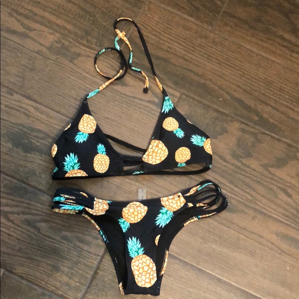 CupShe pineapple Swimsuit